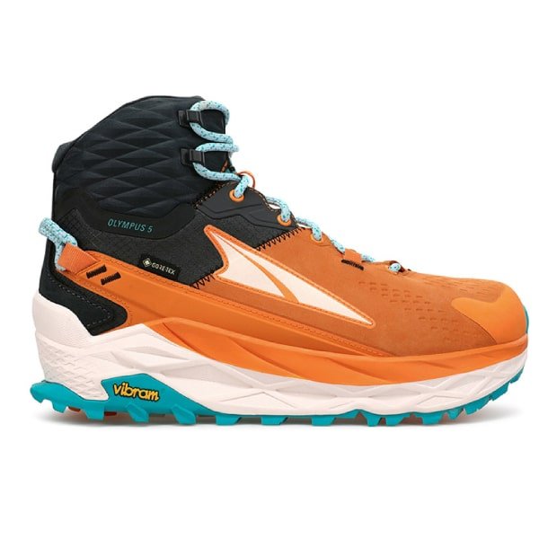 Altra Olympus 5 Hike MID GTX Sneaker voor heren, Zwart/Grijs, 41 EU